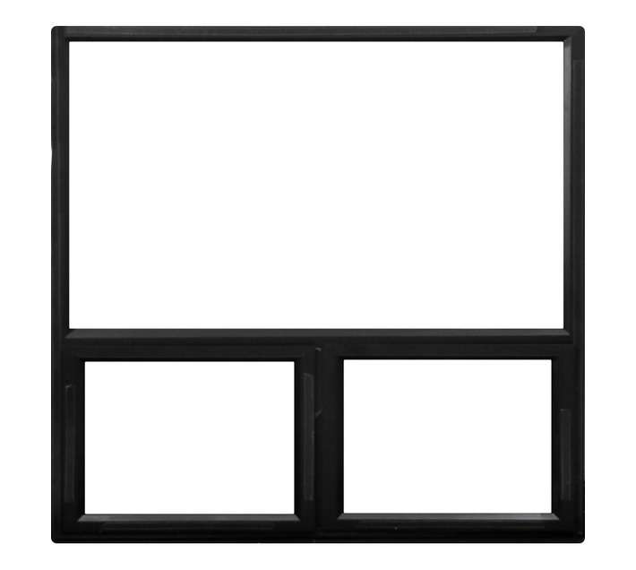 Alglasico Top Hung Aluminium Window - Natural (1490 x 1190mm)