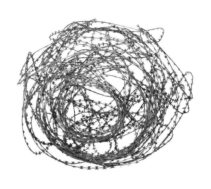 African Gate and Fence Razor Wire Coilrazor Wire Coil (500mm x 10m)