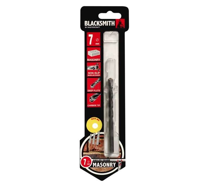 Blacksmith 7.0 x 100mm Masonry Drill Bit Bshank