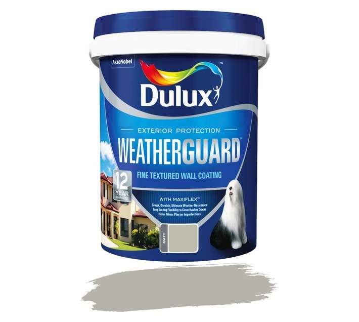 Dulux Weatherguard Fine Textured - Berg Cloud (20L)