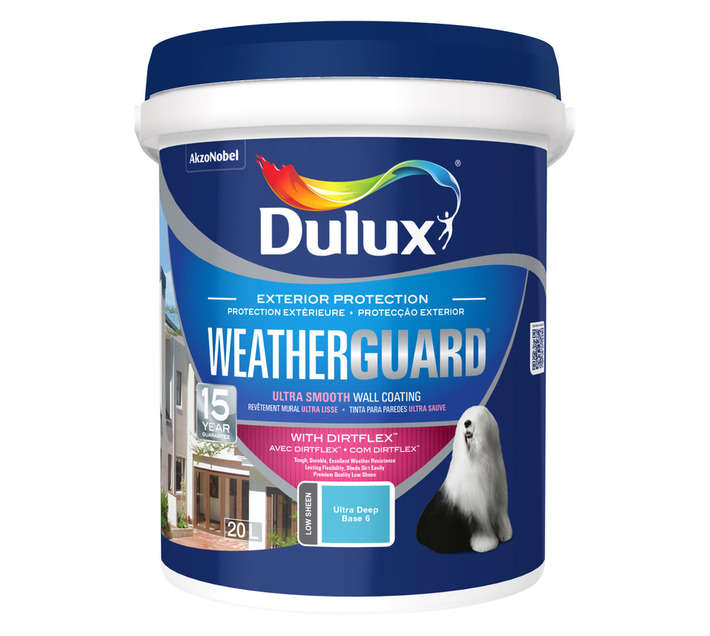 Dulux Weatherguard Ultrasmooth Ultra Deep Base 6 (20L)