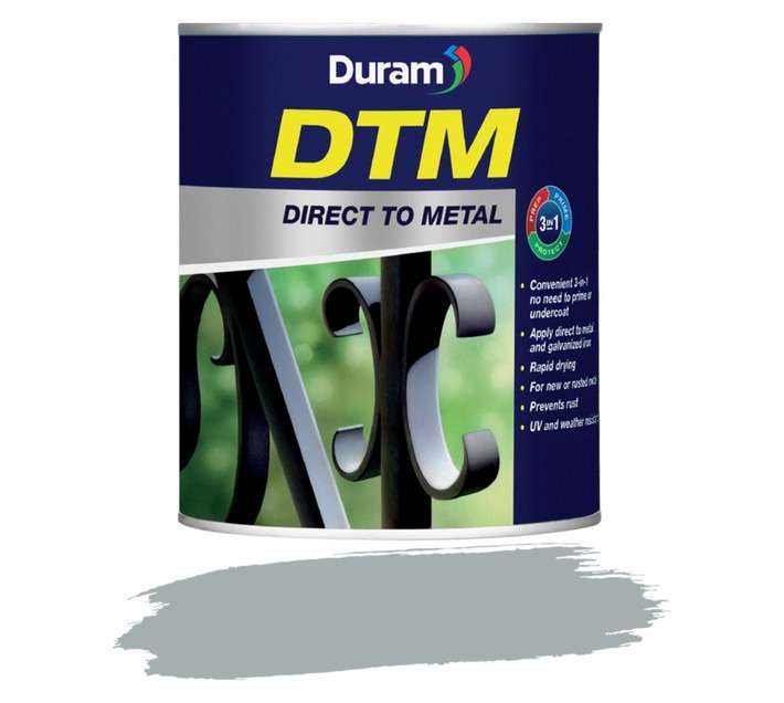 Duram DTM Hammered - Metallic Silver (1L)