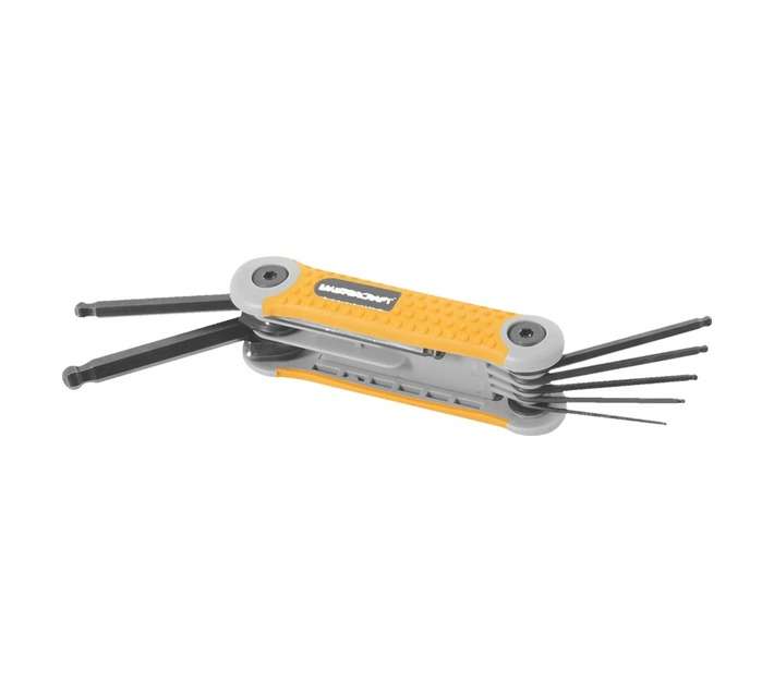 Mastercraft Aluminium Ballpoint Hex Key 8 piece Silver