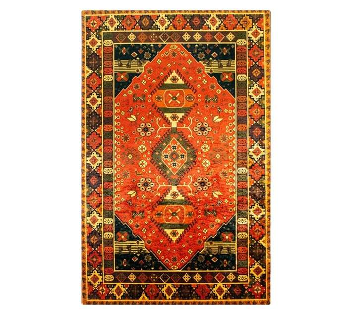Waltex Velva Plush Rug - Red (1100 x 700mm)