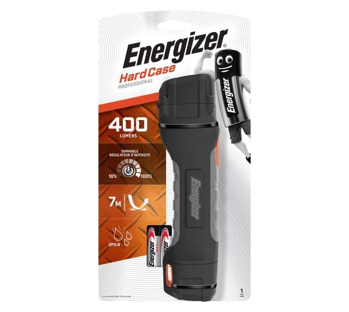 Energizer Hard Case Professional LED Torch - Black