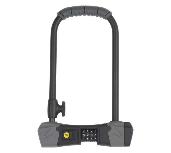 Yale YCUL2/13/230/1 Combination U-Lock - Black/Grey