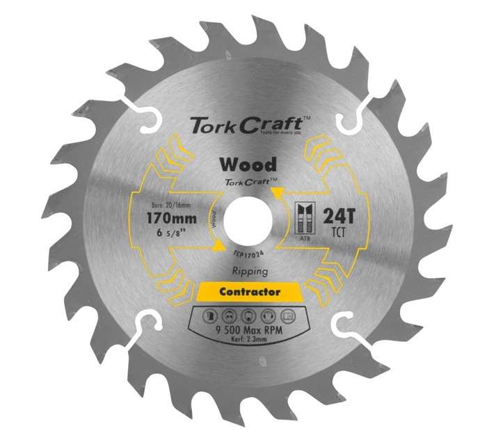 Tork Craft Contract Saw Blade (170mm)