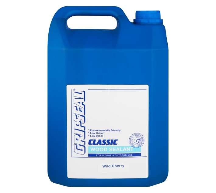 Gripseal Wood Sealant - Wild Cherry (5L)