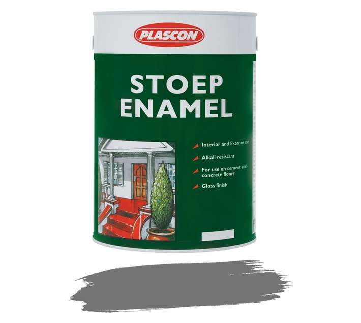 Plascon Stoep Enamel - Grey (5L)