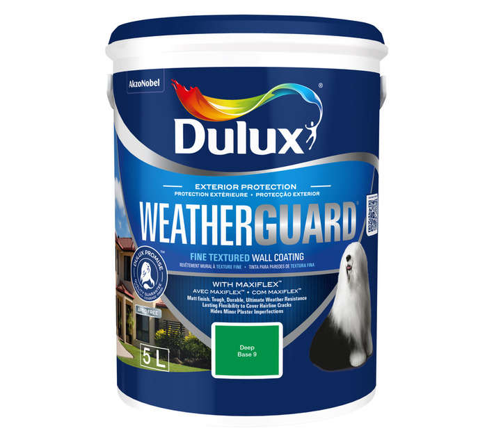 Dulux Weatherguard Fine Textured Deep Base 9 (5L)