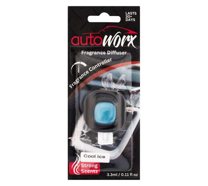 Autoworx AWFD3 Air Fragrance Car Vent Diffuser - Cool Ice