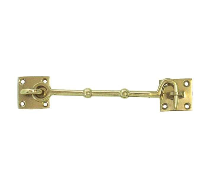 Euro Brass Cabin Hook - Brass (150mm)