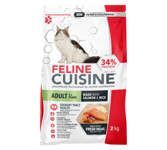 Feline Cuisine Adult Salmon and Rice Cat Food (2kg)