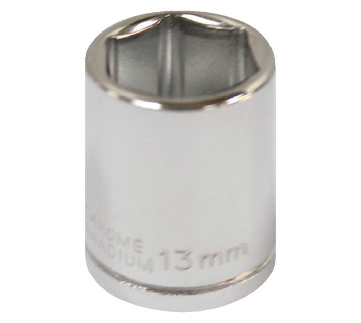 Mastercraft Â¼" Drive 6 Point Socket (13mm)