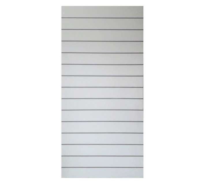 Dortello Cairo Hardboard Grooved Interior Door - White (813 x 2032mm)