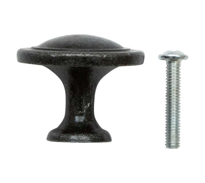 Home and Kitchen Swindon Knob - Olde Iron (32mm)