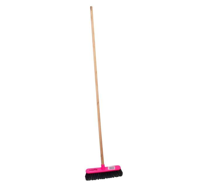 Academy Brushware F13250 Mini Broom with Wooden Handle