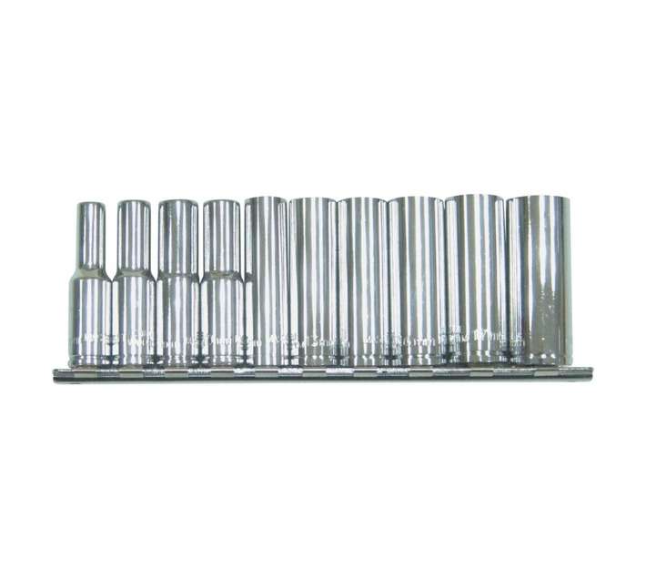 Mastercraft Socket Set 3/8"" Deep Wall (10 piece)