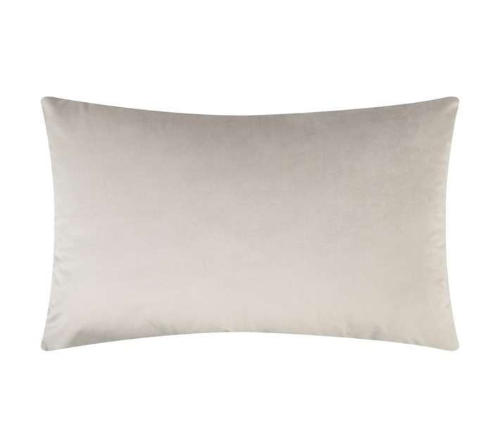 Design House Oyster Velvet Cushion (400 x 600mm)