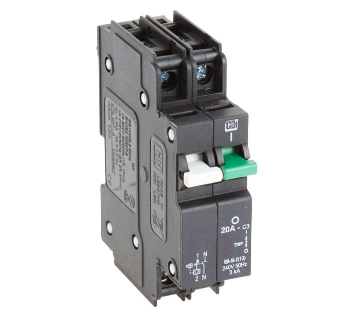 CBI QAL21320BP 3Ka Main Switch - Black (20A)