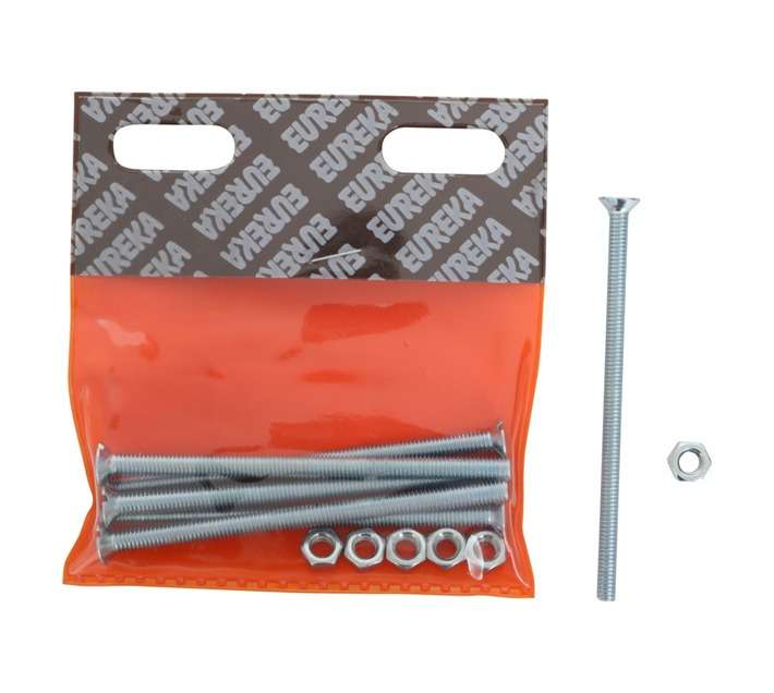 Eureka Countersunk Machine Screws and Nuts (6 x 100mm)