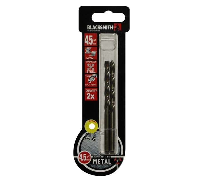 Blacksmith Cobalt Drill Bit - Red/Black (4.5mm)