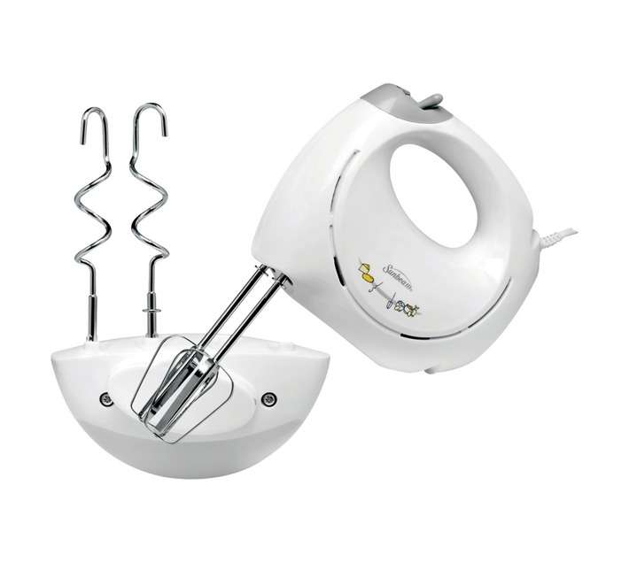 Sunbeam SMS 768 Deluxe Hand Mixer - White