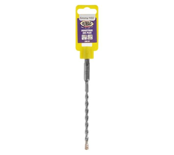 Ruwag 6 x 100 x 160mm SDS Plus Industrial Drill Bit
