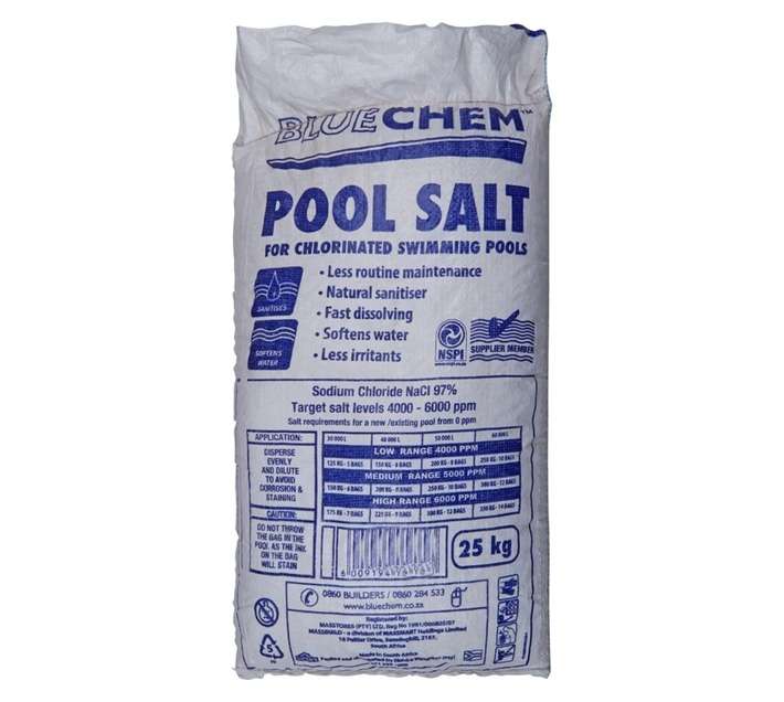 Bluechem Pool Salt (25kg)