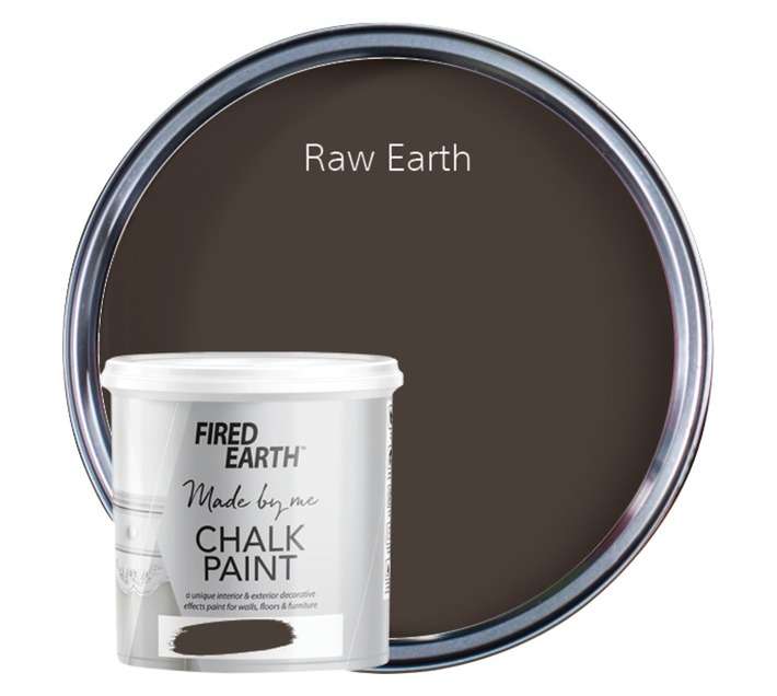Fired Earth Chalk Furniture and Wall Paint - Raw Earth (1L)