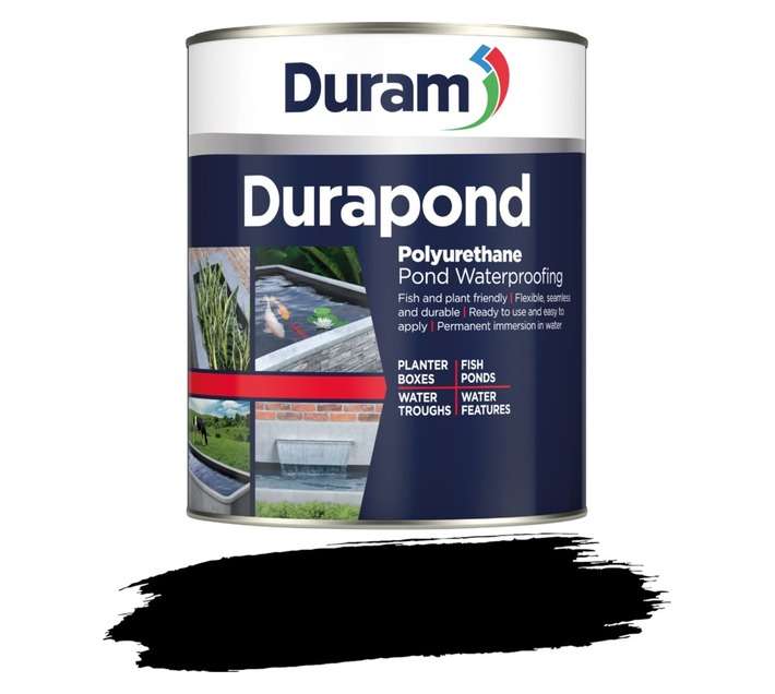 Duram D195 Polyurethane - Black (1L)