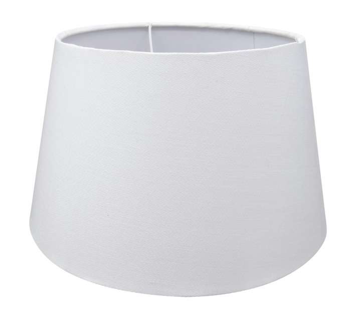 Design House S133C28 Tapered Drum Lampshade - White (320 x 320 x 180mm)