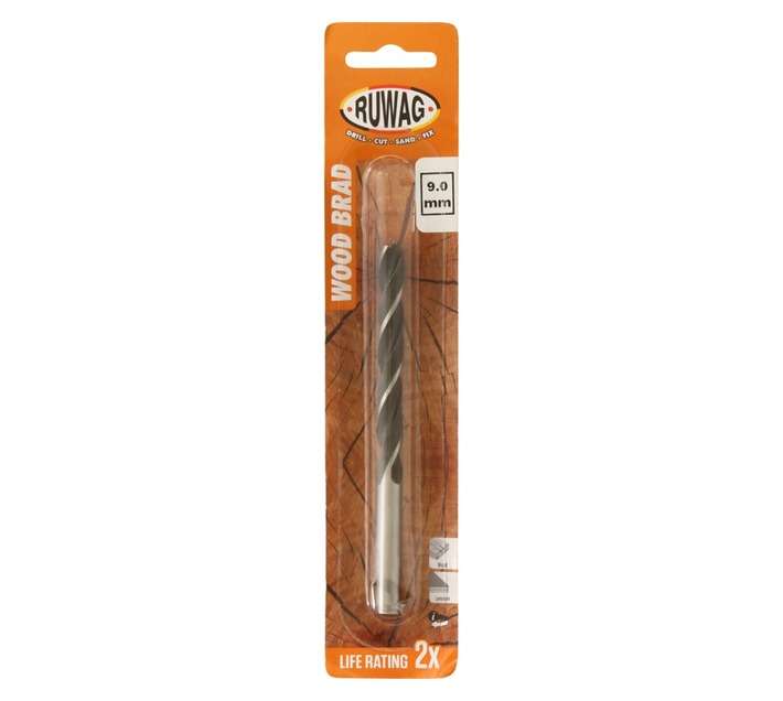 Ruwag 9mm Wood Brad Point Drill Bit