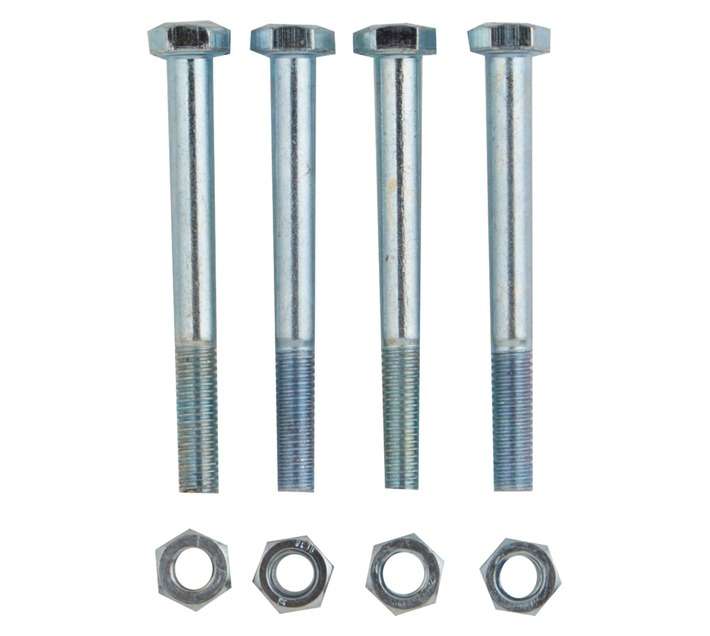 Safe Top M8 Mild Steel Hex Bolt and Nuts (75mm)