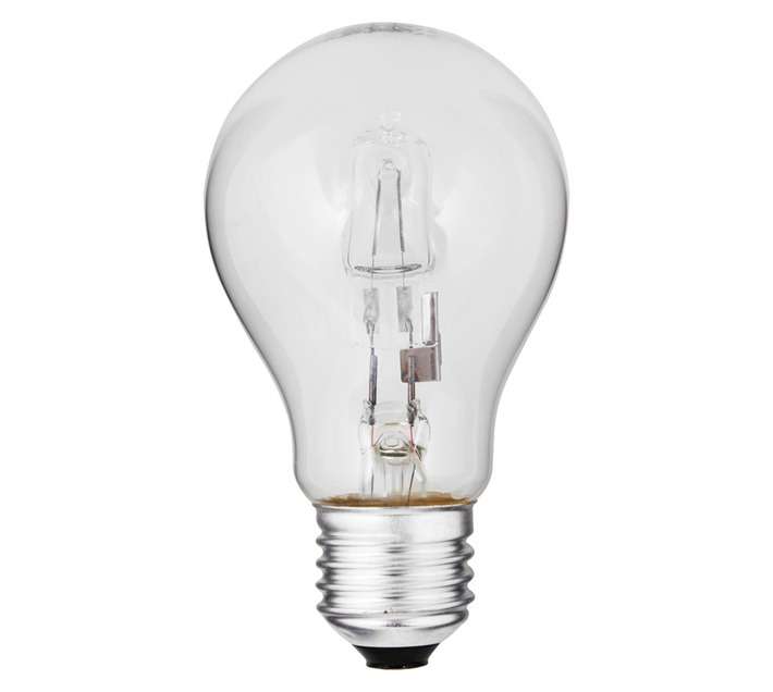 Eurolux E27 Halogen Clear Globe - Warm White (105w)