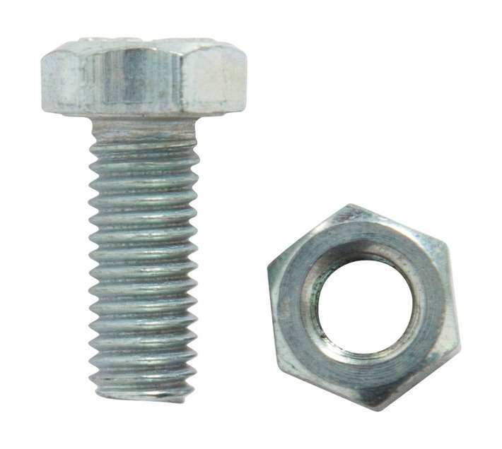 BP-SETN0820-4 4 x Hex Bolts and Nuts Set (8 x 20mm)