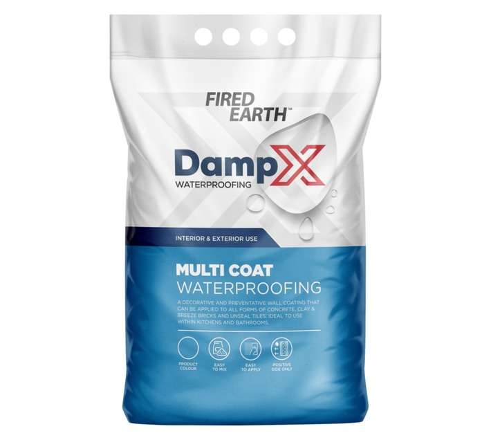 Fired Earth DampX Multi Coat - Grey (10kg)
