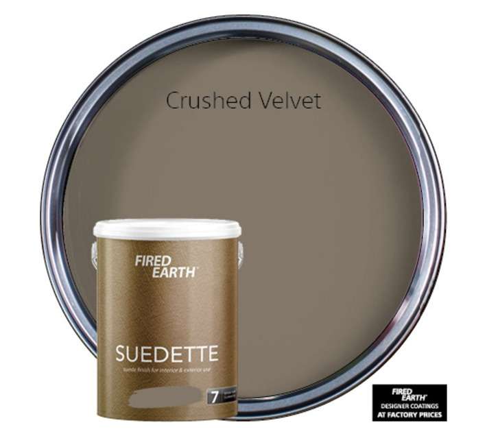 Fired Earth Suedette - Velvet (5L)