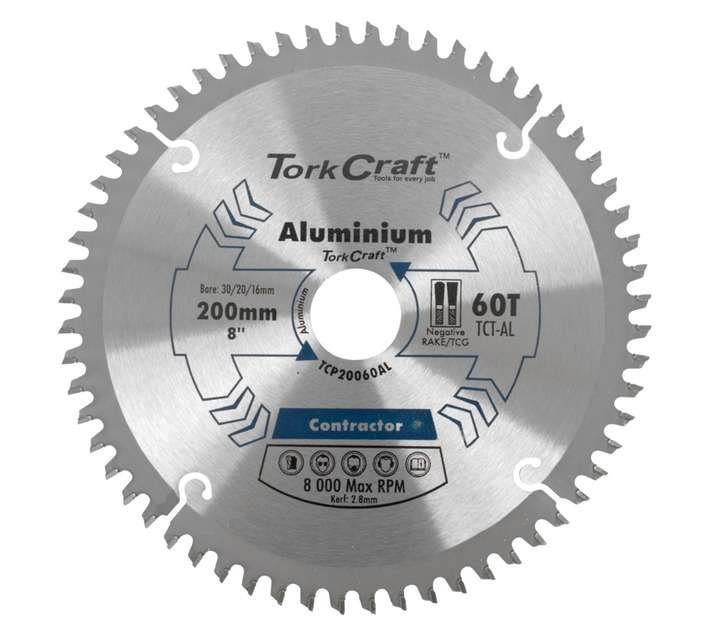 Tork Craft 60T Circular Saw Blade (200mm)