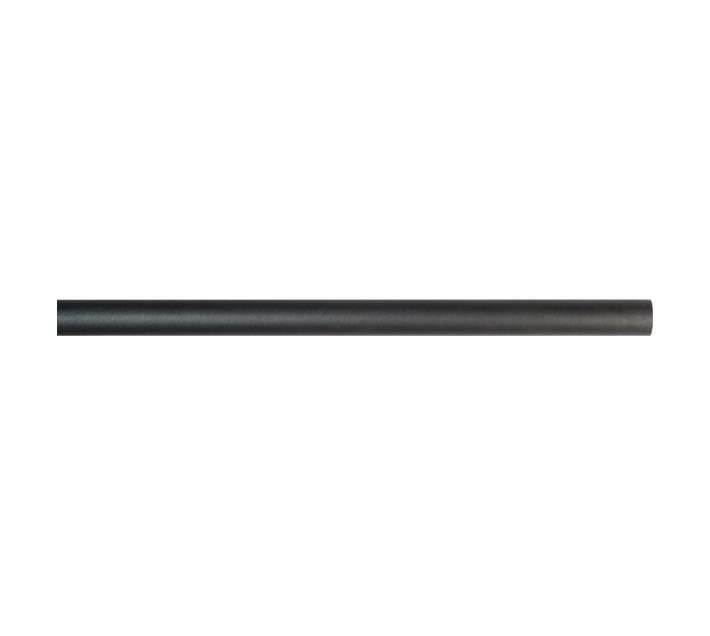 Design House 28PSSEC15MB Single Pole - Matt Black (1500 x 28mm)
