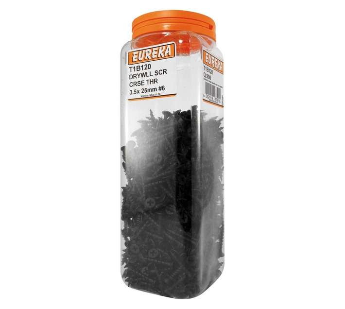 Eureka 900 x Coarse Drywall Screws (3.5 x 25mm)