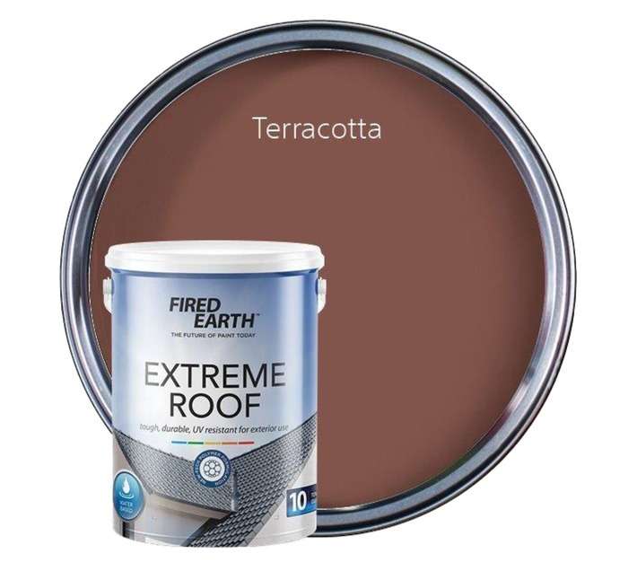 Fired Earth Extreme Roof Acrylic - Terracotta (5L)