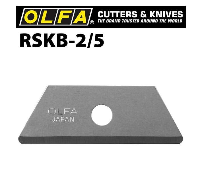 Olfa BLA RSKB25 5 x Round Tip Blades for Rotary Cutters