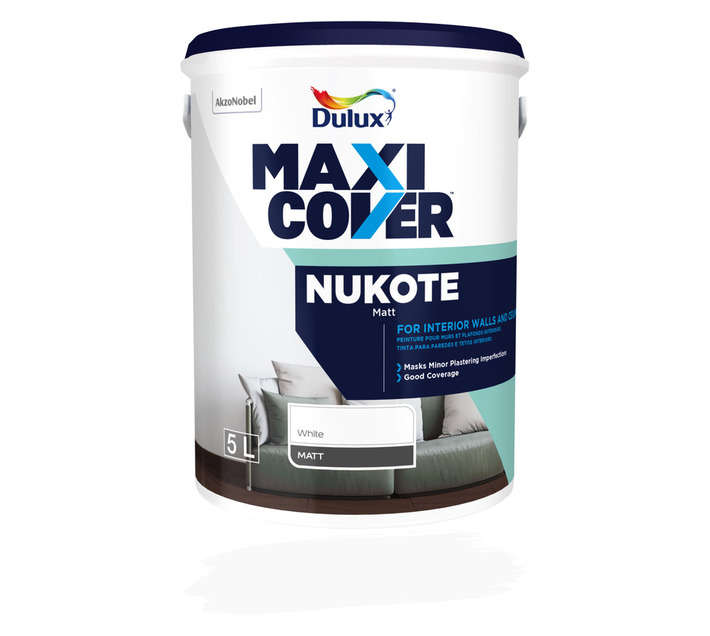 Dulux Maxicover Nukote - White (5L)