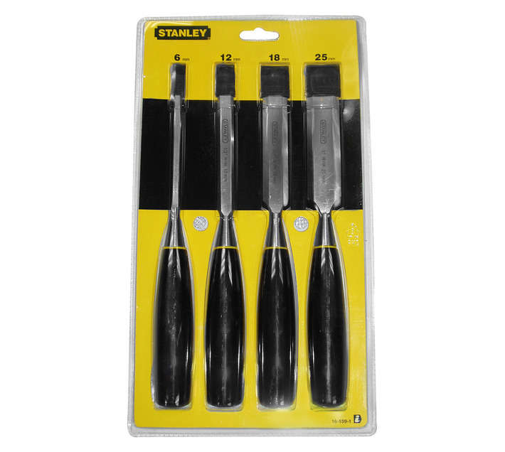 Stanley 0-16-158 Chisel Set 3 Piece (12, 18, 25mm) Global