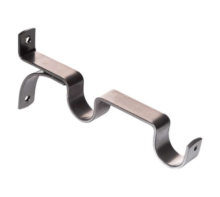 Design House 28DBRGM Double Bracket - Gun Metal (28mm)