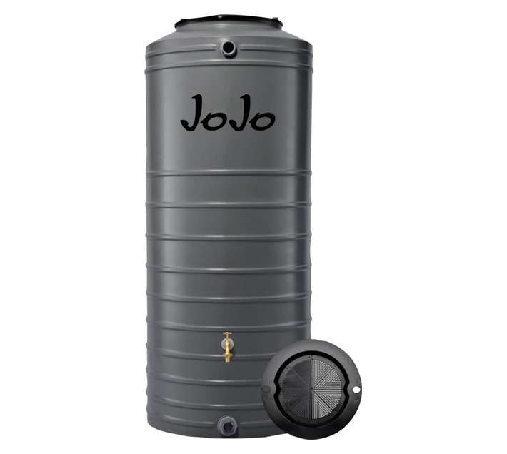 JoJo 750L Slimline Water Tank - Stormy Sky