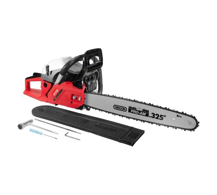 Ryobi CS-6250 Petrol Chainsaw - Black/Red (62CC)