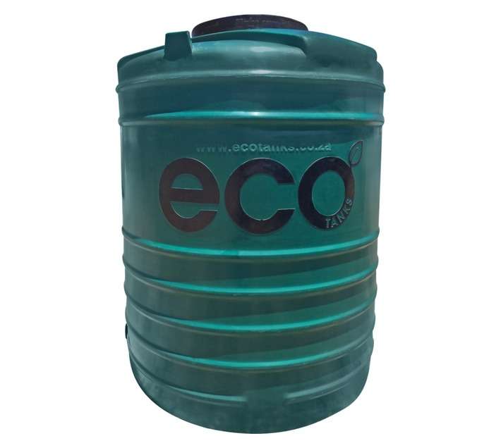 Eco 1000L Vertical Water Tank - Green