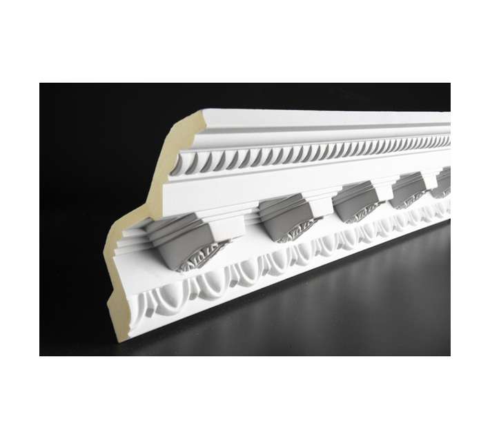 Upper Edge Roman Polyurethane Cornice (2400 x 92 x 100mm)